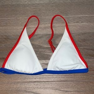 Xhiliration Triangle Bikini Top